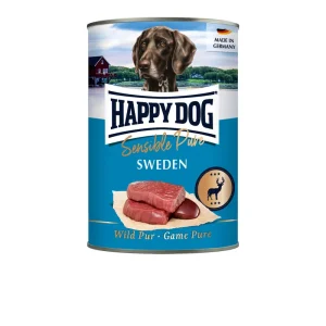 Sparpaket 6 x 400 g Happy Dog Sensible Pure Sweden Wild Pur Hunde Nassfutter Sale